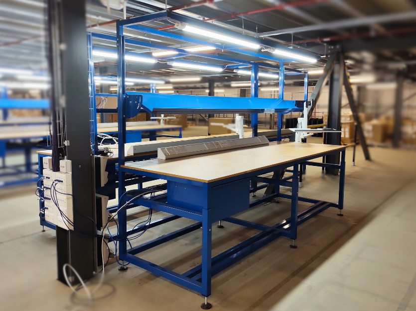 workbench with lighting