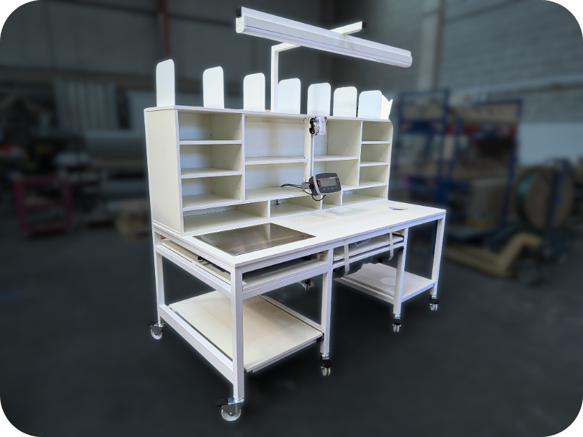 packing bench deluxe
