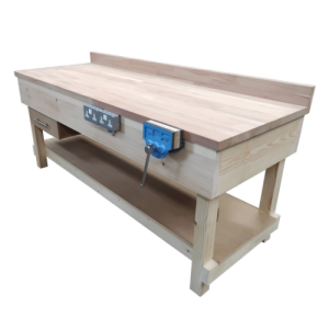 wooden workbench
